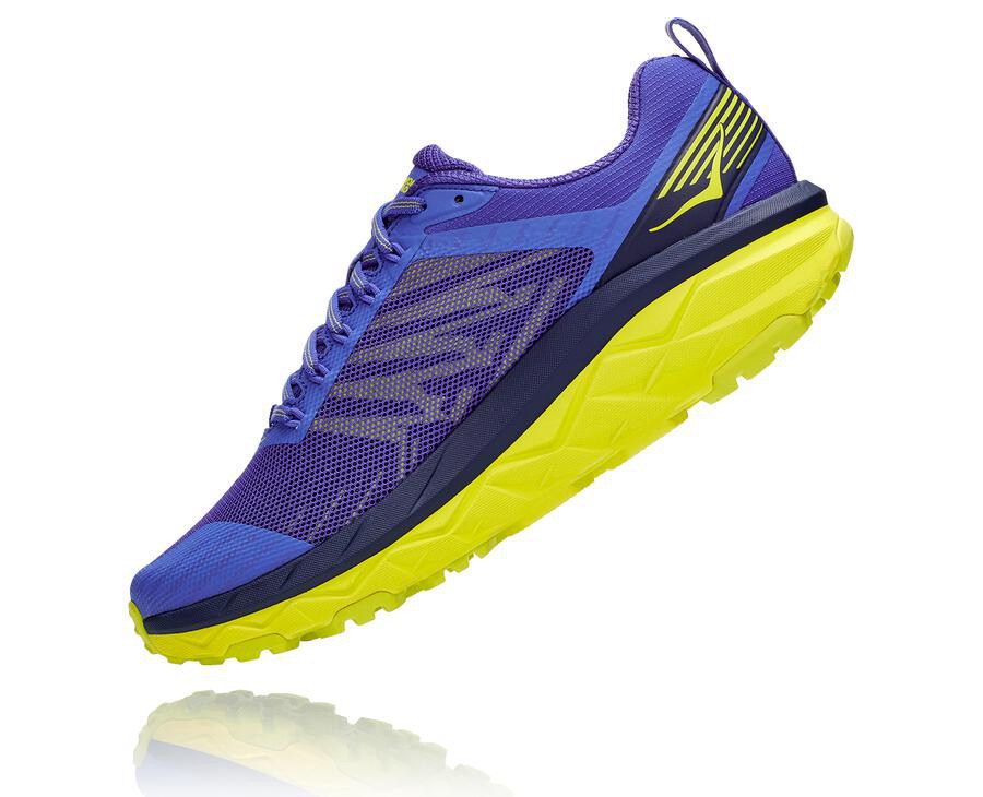 Hoka One One Trail Schoenen Heren - Challenger Atr 5 - Blauw/Groen - BH8736920